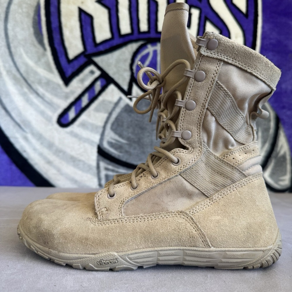 Size 11 - Tactical Research TR101 Mini-Mil Minimalist Training Boots Tan Vibram